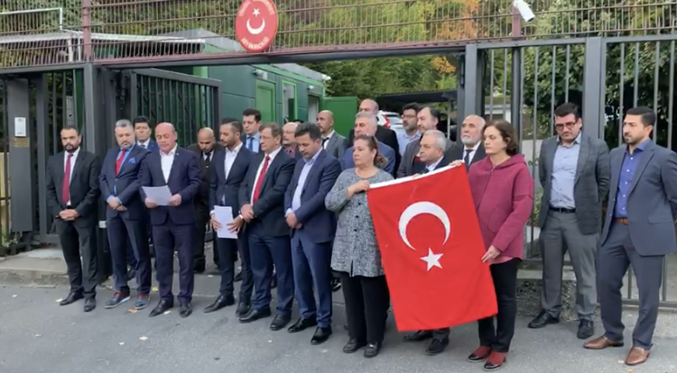 İSVİÇRE’DE TÜRK BÜYÜKELÇİLİĞE YAPILAN SALDIRIYA STK’LARDAN BÜYÜK TEPKİ