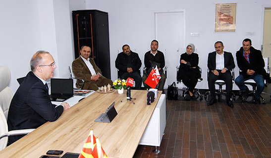 TRT Üsküp’e İlk Resmi Ziyaret